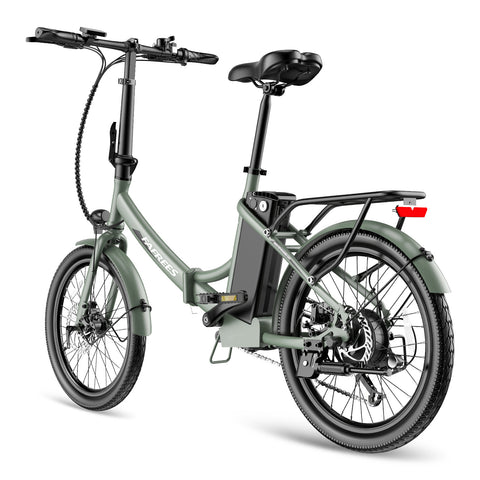 Bicicleta Eléctrica FAFREES F20 Light 16.75AH - Motor 250W Batería 36V16.75Ah Autonomía 130KM - Verde Oscuro