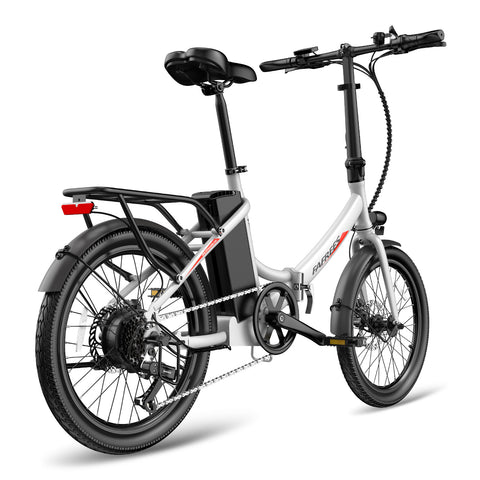 Bicicleta Eléctrica FAFREES F20 Light 16.75AH - Motor 250W Batería 36V16.75Ah Autonomía 130KM - Blanco