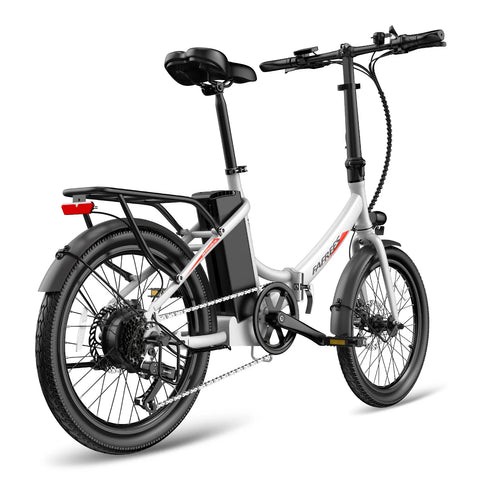 Bicicleta Eléctrica FAFREES F20 Light 16.75AH - Motor 250W Batería 36V16.75Ah Autonomía 130KM - Blanco