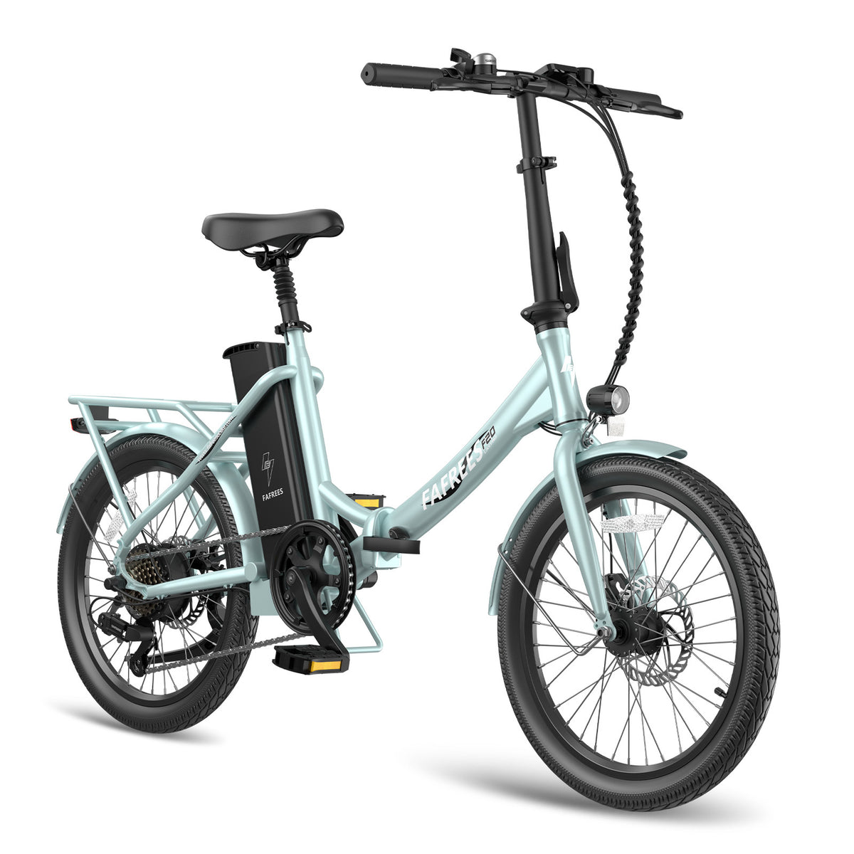 Bicicleta eléctrica FAFREES F20 Lasting - Motor 250W Batería 36V18.2Ah Autonomía 120KM - Verde