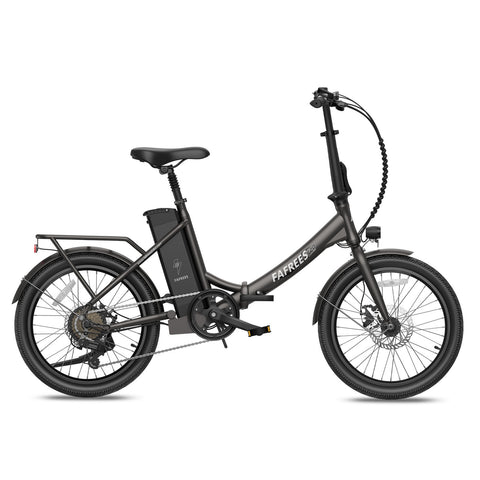 Bicicleta eléctrica FAFREES F20 Lasting - Motor 250W Batería 36V18.2Ah Autonomía 120KM - Negro