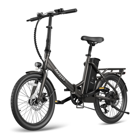 Bicicleta eléctrica FAFREES F20 Lasting - Motor 250W Batería 36V18.2Ah Autonomía 120KM - Negro
