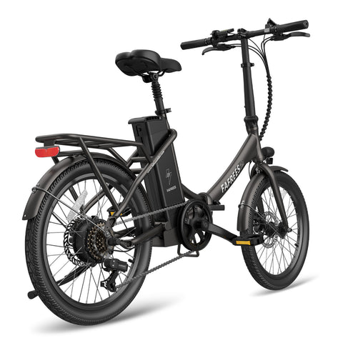 Bicicleta eléctrica FAFREES F20 Lasting - Motor 250W Batería 36V18.2Ah Autonomía 120KM - Negro
