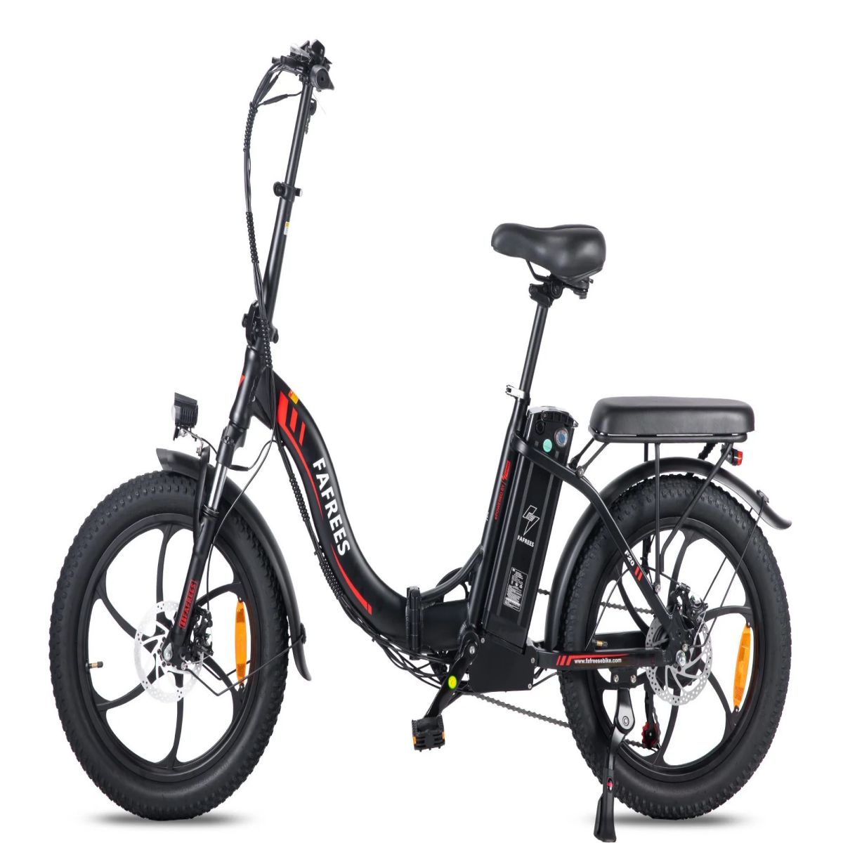 Bicicleta Eléctrica FAFREES F20 - Motor 250W Batería 576WH Autonomía 70KM - Negra