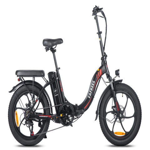 Bicicleta Eléctrica FAFREES F20 - Motor 250W Batería 576WH Autonomía 70KM - Negra