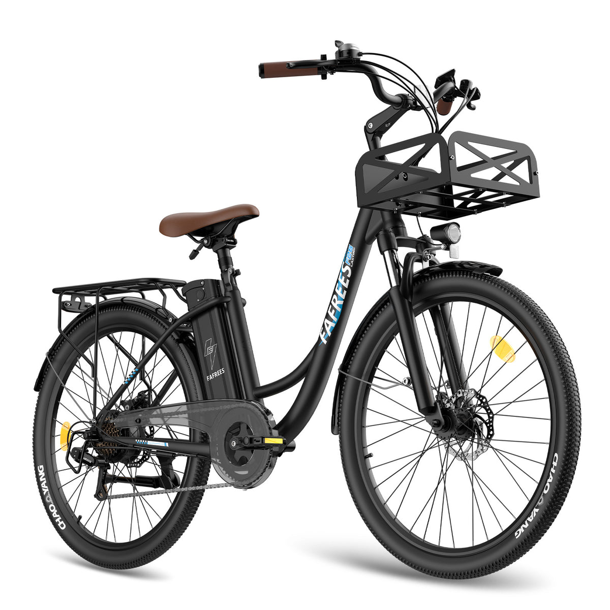 Bicicleta eléctrica FAFREES F26 Lasting - Motor 250W Batería 36V20.3Ah Autonomía 160KM - Negro
