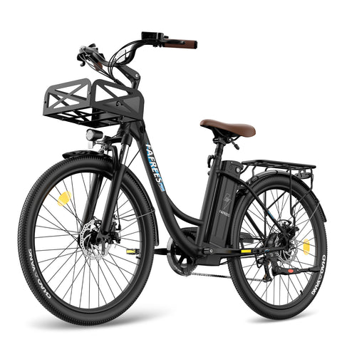 Bicicleta eléctrica FAFREES F26 Lasting - Motor 250W Batería 36V20.3Ah Autonomía 160KM - Negro