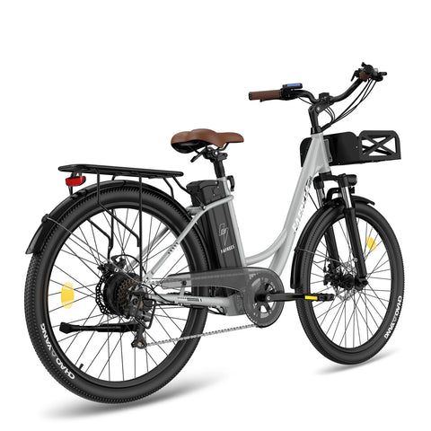 Bicicleta eléctrica FAFREES F26 Lasting - Motor 250W Batería 36V20.3Ah Autonomía 160KM - Gris