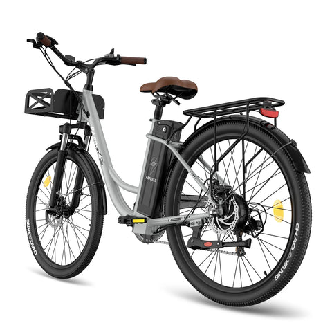 Bicicleta eléctrica FAFREES F26 Lasting - Motor 250W Batería 36V20.3Ah Autonomía 160KM - Gris