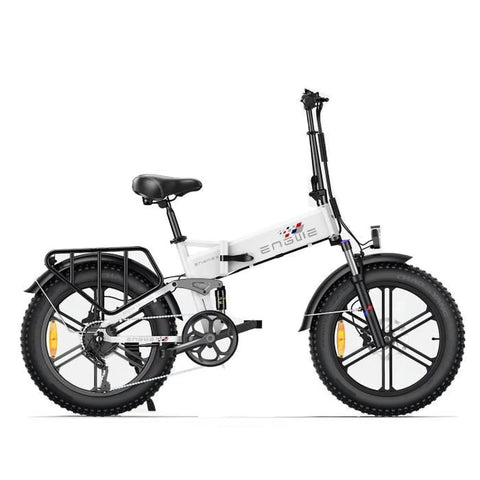 ENGWE ENGINE X Bicicleta eléctrica 250W - Autonomía 60 km - Color blanco
