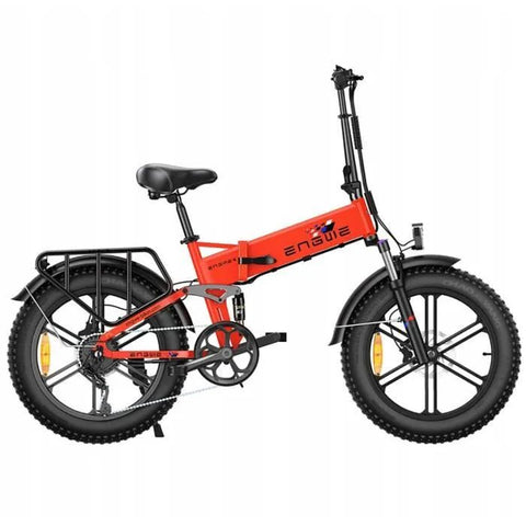 ENGWE ENGINE X Bicicleta eléctrica 250W - Autonomía 60 km - Color rojo