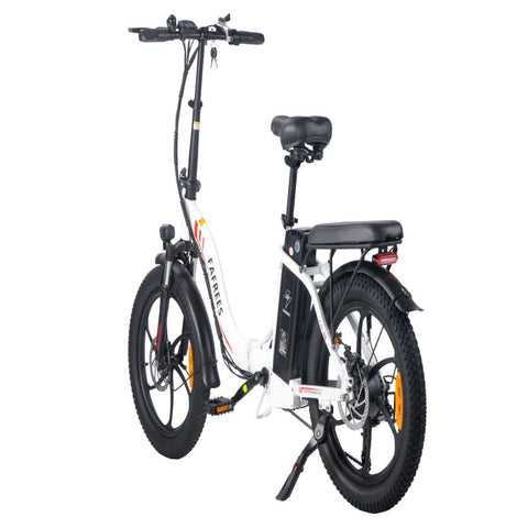 Bicicleta Eléctrica FAFREES F20 - Motor 250W Batería 576WH Autonomía 70KM - Blanca