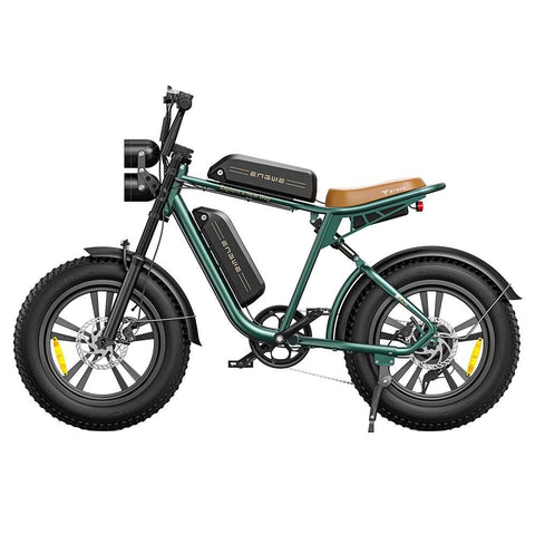 Bicicleta eléctrica ENGWE M20 26AH - Potente motor de 750W - Autonomía de 120KM - Color verde