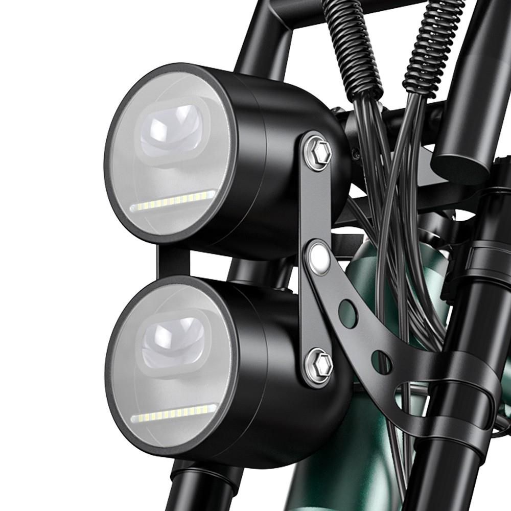 Bicicleta eléctrica ENGWE M20 26AH - Potente motor de 750W - Autonomía de 120KM - Color verde