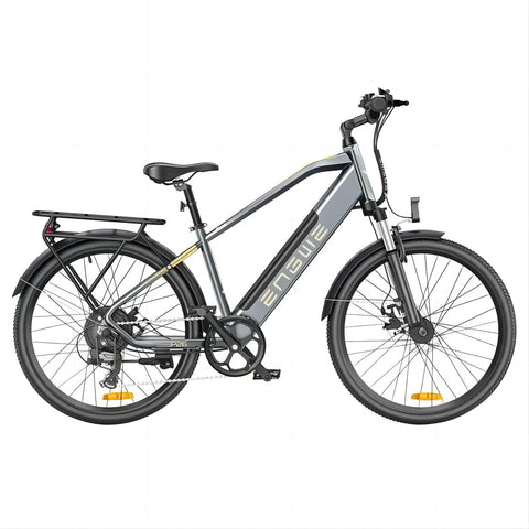 Bicicleta eléctrica ENGWE P26 EU - Motor de 250W - Autonomía de 60KM - Color gris