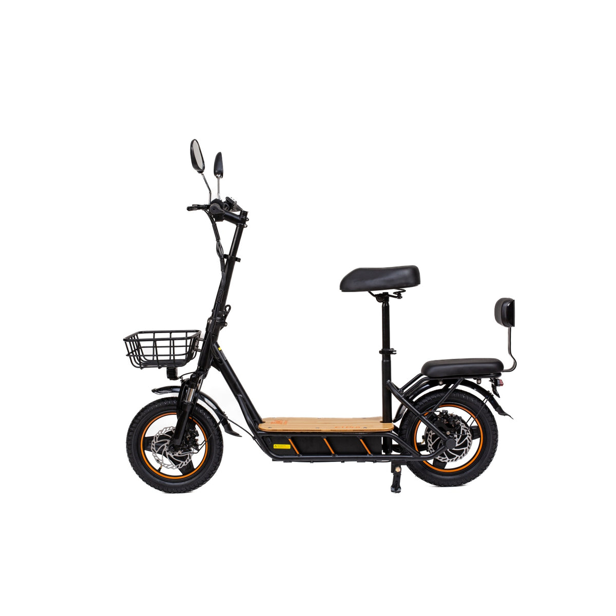 Patinete Eléctrico Kukirin C1 Pro 26AH - Motor 500W Batería 48V 26AH Autonomía 100KM Frenos de Disco - Negro