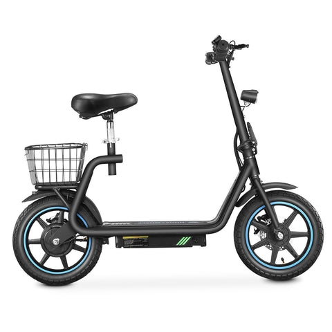 Patinete Eléctrico Honey Whale M5Elite - Motor 500W Batería 48V13AH Autonomía 45KM Frenos de Disco - Negro