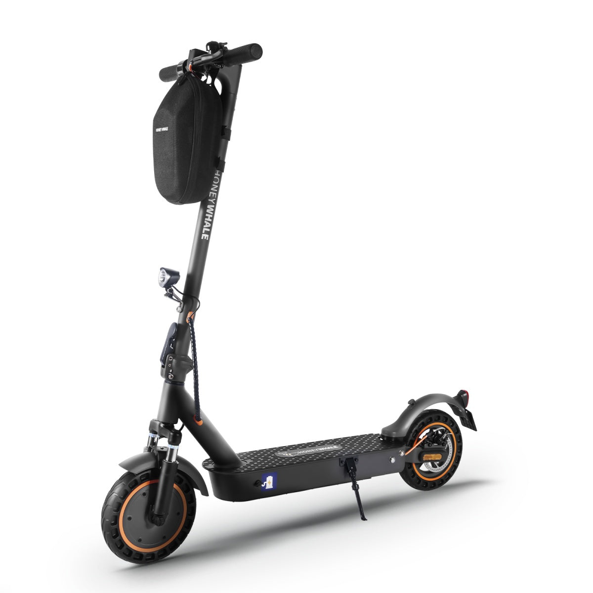 Patinete Eléctrico Honey Whale E9 MAX Con Certificación ABE - Motor 450W Batería 36V10AH Autonomía 40KM Frenos de Disco - Negro