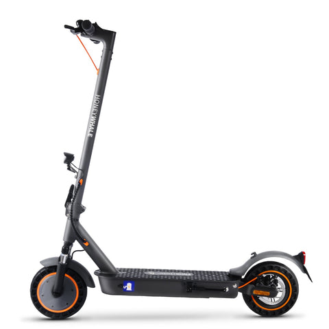 Patinete Eléctrico Honey Whale E9 MAX Con Certificación ABE - Motor 450W Batería 36V10AH Autonomía 40KM Frenos de Disco - Negro