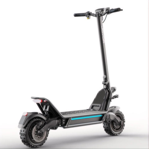 JOYOR E6-S Motor Doble Plegable Patinete Eléctrico - Motor 1600W*2 Batería 60V31.5AH Neumáticos de 11 Pulgadas - Negro