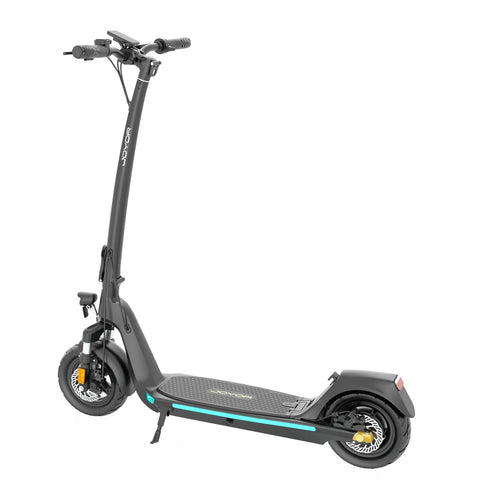 JOYOR C10 Plegable Patinete Eléctrico - Motor 500W Batería 48V10.4AH Neumáticos de 10 Pulgadas Frenos de Disco - Negro