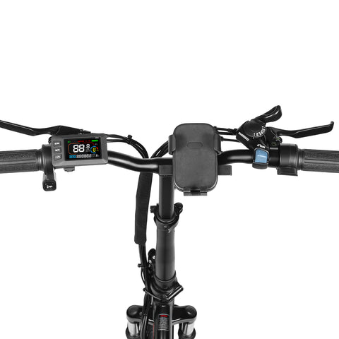 SAMEBIKE CY20 FT Bicicleta Eléctrica - Potencia 350W Batería 36V13AH Autonomía 35KM Freno de Disco Mecánico - Azul Oscuro