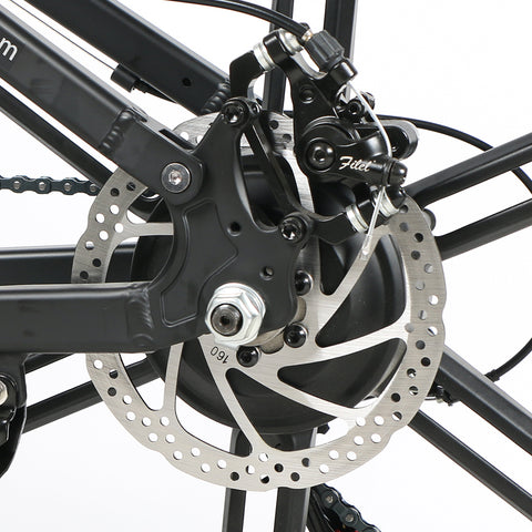 Bicicleta eléctrica SAMEBIKE LO26-II-IT - Potencia 500W Batería 48V10AH Autonomía 40KM Freno de Disco Mecánico - Negro