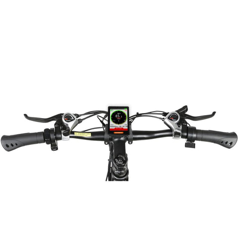 Bicicleta eléctrica SAMEBIKE LO26-II-FT - Potencia 500W Batería 48V12.5AH Autonomía 45KM Freno de Disco Mecánico - Blanco