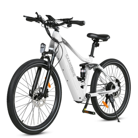 Bicicleta eléctrica SAMEBIKE XD26 - Potencia 750W Batería 48V14AH Autonomía 45KM Freno de Disco Mecánico - Blanco
