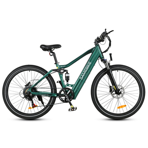 Bicicleta eléctrica SAMEBIKE XD26 - Potencia 750W Batería 48V14AH Autonomía 45KM Freno de Disco Mecánico - Verde