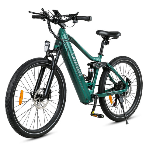 Bicicleta eléctrica SAMEBIKE XD26 - Potencia 750W Batería 48V14AH Autonomía 45KM Freno de Disco Mecánico - Verde