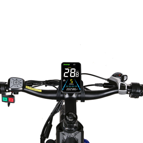 Bicicleta eléctrica SAMEBIKE XD26 - Potencia 750W Batería 48V14AH Autonomía 45KM Freno de Disco Mecánico - Verde
