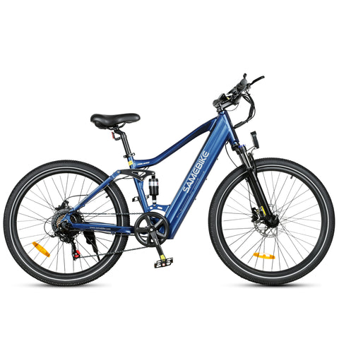 Bicicleta eléctrica SAMEBIKE XD26 - Potencia 750W Batería 48V14AH Autonomía 45KM Freno de Disco Mecánico - Azul Real