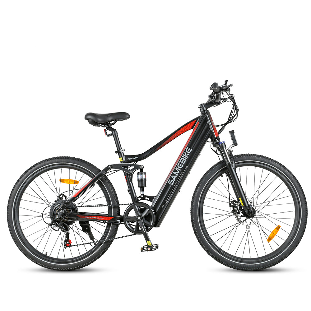Bicicleta Eléctrica SAMEBIKE XD26-II - Potencia 750W Batería 48V14AH Autonomía 45KM Freno de Disco Hidráulico - Negro