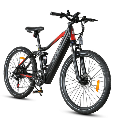 Bicicleta Eléctrica SAMEBIKE XD26-II - Potencia 750W Batería 48V14AH Autonomía 45KM Freno de Disco Hidráulico - Negro