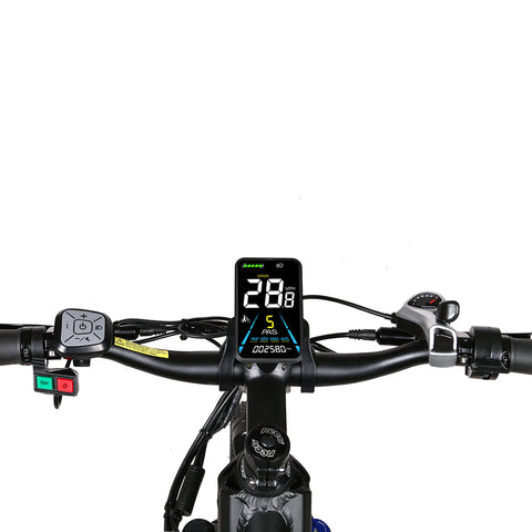 Bicicleta Eléctrica SAMEBIKE XD26-II - Potencia 750W Batería 48V14AH Autonomía 45KM Freno de Disco Hidráulico - Blanco