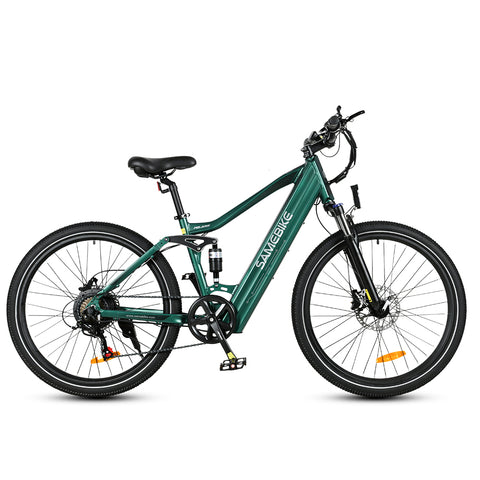 Bicicleta Eléctrica SAMEBIKE XD26-II - Potencia 750W Batería 48V14AH Autonomía 45KM Freno de Disco Hidráulico - Verde