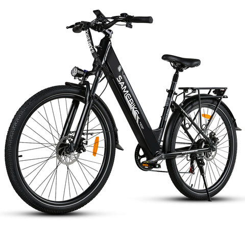 Bicicleta Eléctrica SAMEBIKE RS-A01 Pro - Potencia 350W Batería  36V15AH Autonomía 40KM Freno de Disco Mecánico - Negro