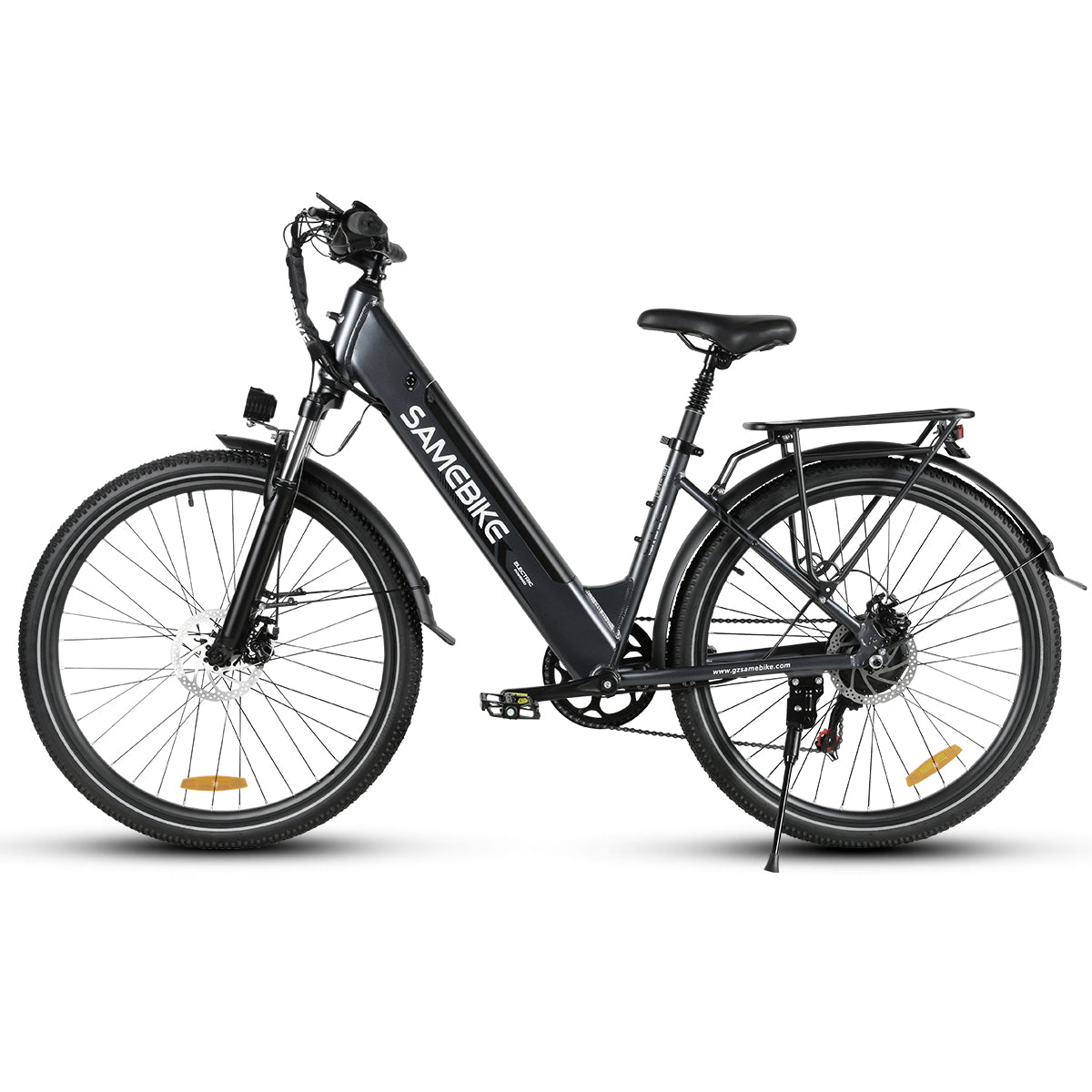 Bicicleta Eléctrica SAMEBIKE RS-A01 Pro - Potencia 350W Batería  36V15AH Autonomía 40KM Freno de Disco Mecánico - Gris