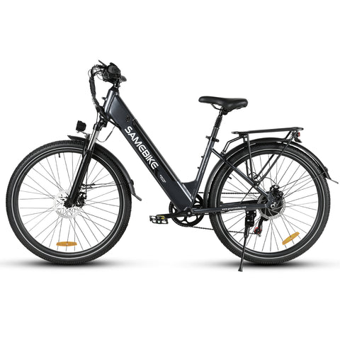 Bicicleta Eléctrica SAMEBIKE RS-A01 Pro - Potencia 350W Batería  36V15AH Autonomía 40KM Freno de Disco Mecánico - Gris