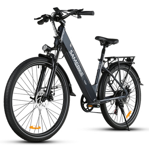 Bicicleta Eléctrica SAMEBIKE RS-A01 Pro - Potencia 350W Batería  36V15AH Autonomía 40KM Freno de Disco Mecánico - Gris