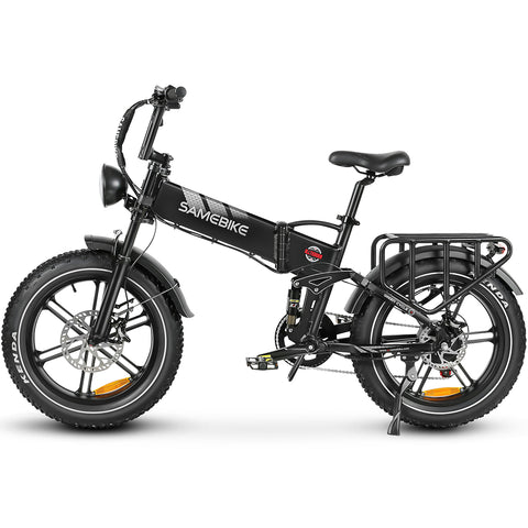 SAMEBIKE RS-A02 Bicicleta Eléctrica- Potencia 750W Batería 48V17AH Autonomía 55KM Freno de Disco Hidráulico - Negro