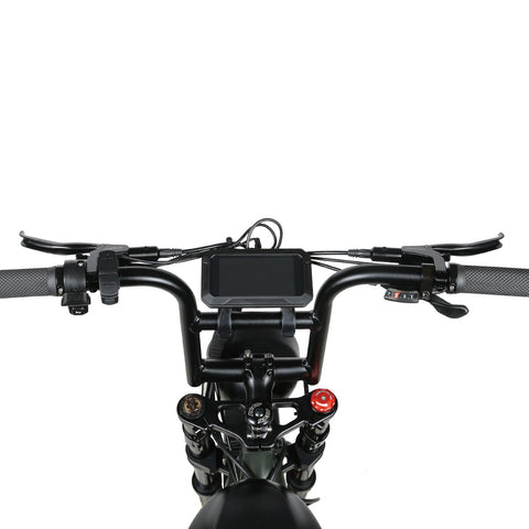 SAMEBIKE M20-I Bicicleta Eléctrica - Potencia 1200W Batería 48V18Ah Autonomía 65KM Freno de Disco Hidráulico - Azul