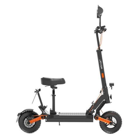 Motocicleta Eléctrica JOYOR S8E - Motor 800W Batería 48V26AH Neumáticos 10 Pulgadas Freno de Disco Certificado COC Licencia de Apoyo - Negro