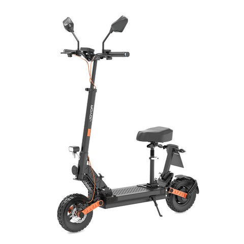 Motocicleta Eléctrica JOYOR S8E - Motor 800W Batería 48V26AH Neumáticos 10 Pulgadas Freno de Disco Certificado COC Licencia de Apoyo - Negro