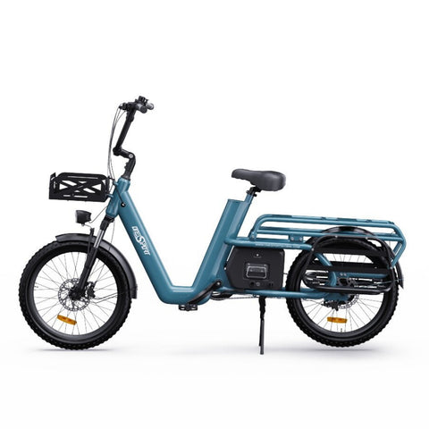 Bicicleta Eléctrica ONESPORT OT01 -  Potencia 650W Batería 48V27AH Neumáticos 20" Frenos de disco hidráulicos - Azul