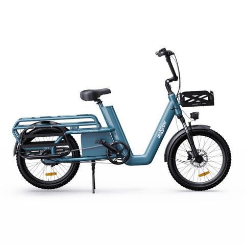 Bicicleta Eléctrica ONESPORT OT01 -  Potencia 650W Batería 48V27AH Neumáticos 20" Frenos de disco hidráulicos - Azul