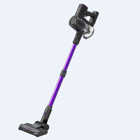 Vactidy V8 Pro Aspiradora Mano – 25000Pa Potencia de Succión 35 Min de Autonomía 66dB de Ruido 2200mAh de Batería - Negro morado