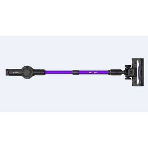 Vactidy V8 Pro Aspiradora Mano – 25000Pa Potencia de Succión 35 Min de Autonomía 66dB de Ruido 2200mAh de Batería - Negro morado