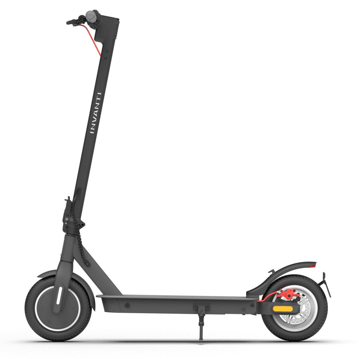Patinete Eléctrico INVANTI ES09 EU Con Certificado CE - Motor 350W Batería 36V7.5AH Ruedas de 10 Pulgadas Plegable - Negro